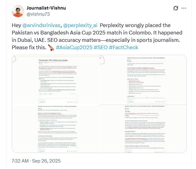 IndiaWorld IndiaWorld Perplexity AI mistakes Perplexity AI mistakes