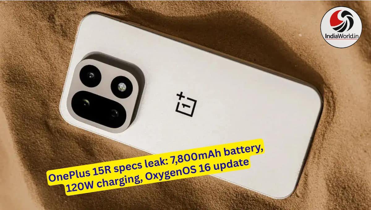 OnePlus 15R launch India