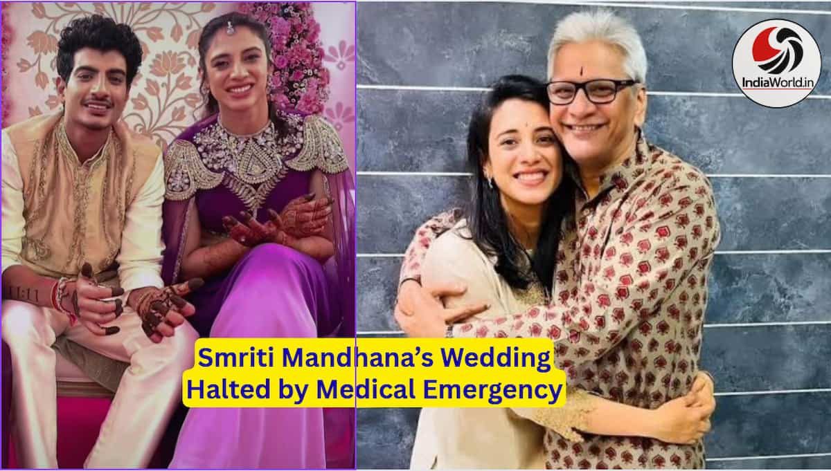 Smriti Mandhana’s Wedding Halted