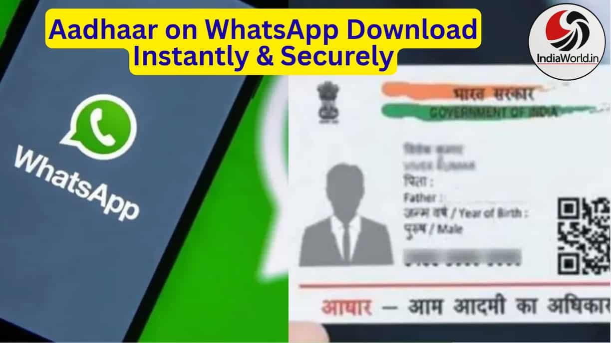 Download aadhar card whatsapp app Download aadhar card whatsapp app