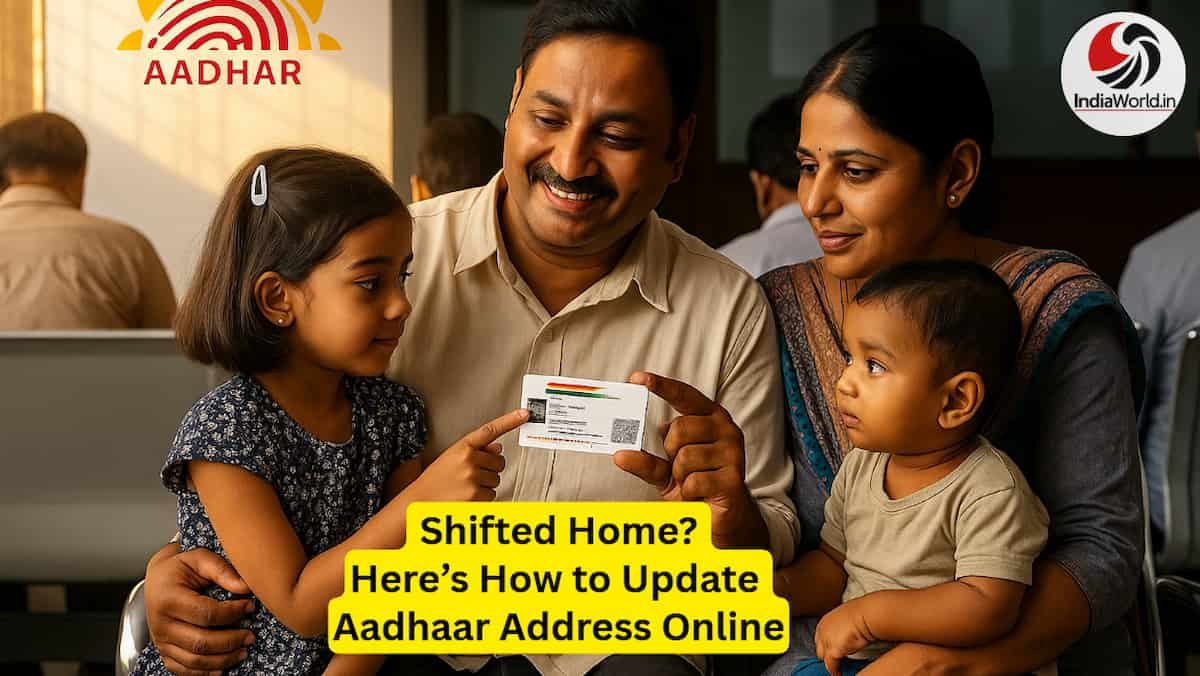 How to Change Aadhaar Address Online How to Change Aadhaar Address Online