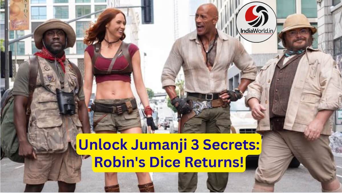 IndiaWorld IndiaWorld Jumanji 3 first look Jumanji 3 first look