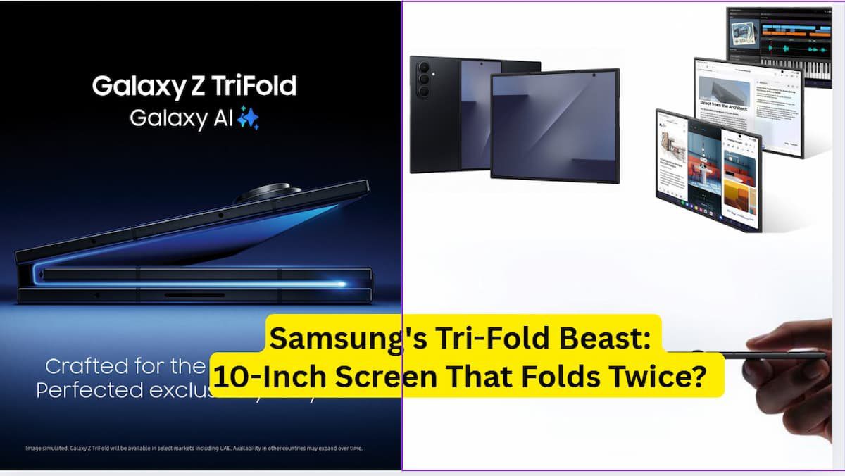 IndiaWorld IndiaWorld Samsung's Tri-Fold Beast Samsung's Tri-Fold Beast